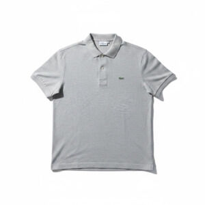 Lacoste Classic L.12.12 Petit Piqué Cotton Polo Shirt, Gray
